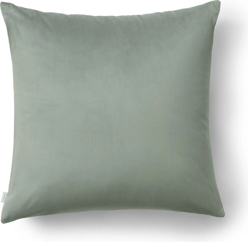 Welurowa poszewka do salonu w kolorze szałwii Werona