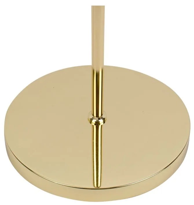Lampa stojąca w kolorze złota Leitmotiv Lucid, wys. 150 cm