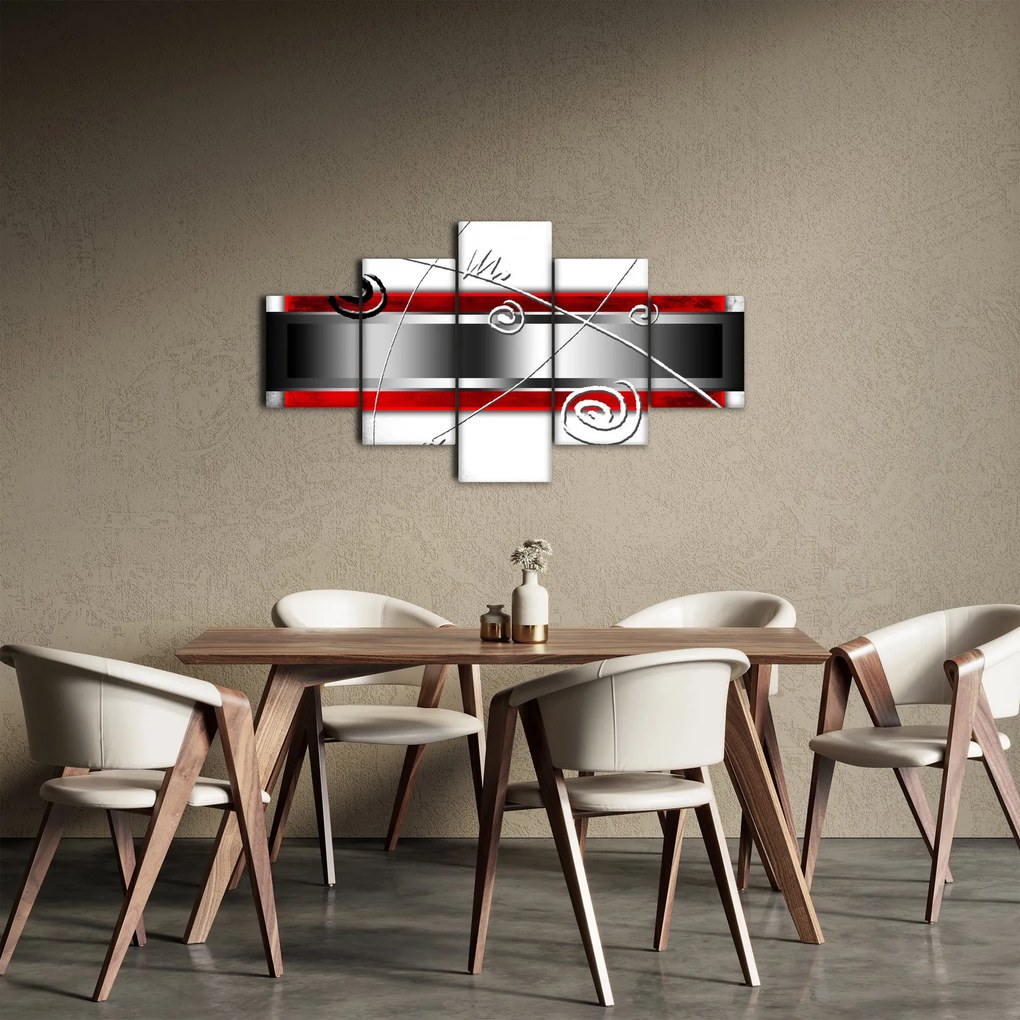 Abstrakcyjny obraz (125x70 cm)