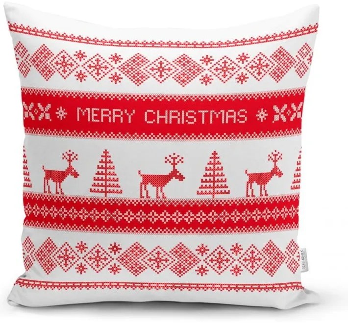 Zestaw 4 świątecznych poszewek na poduszki i bieżnika Minimalist Cushion Covers Joy