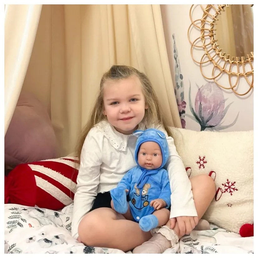 Woopie royal lalka bobas w ubranku misio 46 cm