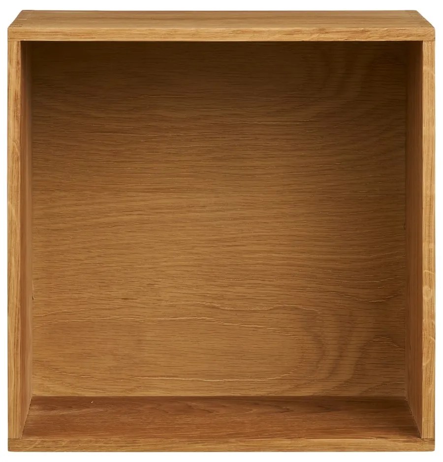 Wielopoziomowa półka z litego drewna dębowego w naturalnym kolorze 18 cm Townsville – House Nordic