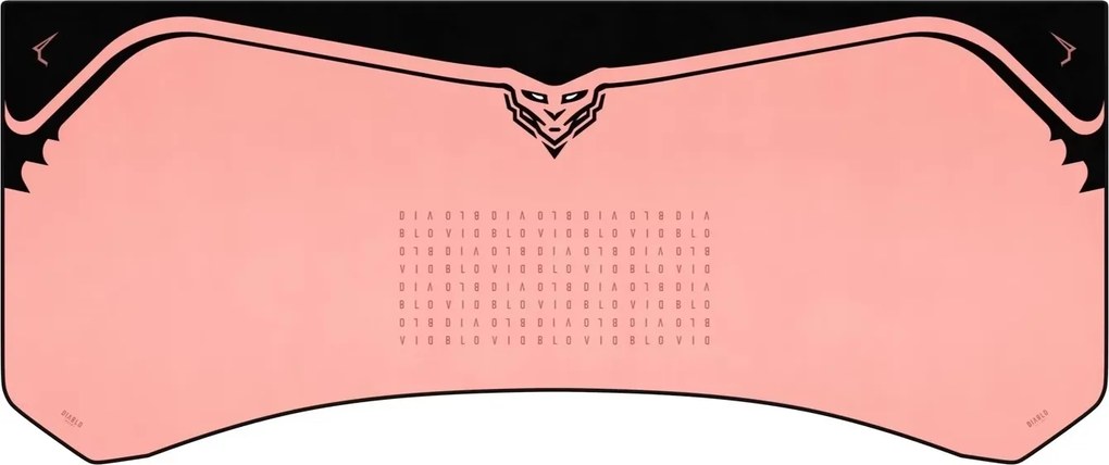 Podkładka ochronna na biurko Diablo X-Forge 120 cm, Akira Pink