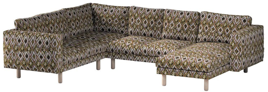 Pokrowiec na sofę narożną Norsborg 5-osobową z szezlongiem