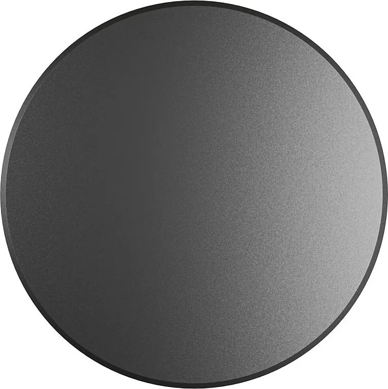 Mac Wall XL Black - kinkiet LED 20 W z przełącznikiem CCT, 2700 K/3200 K/4000 K, aluminiowy, 360-stopniowy - Beneito & Faure