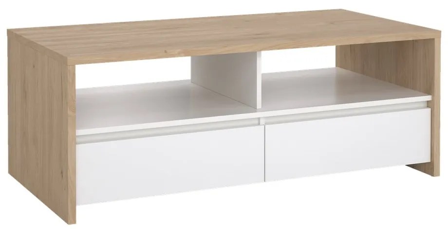 Biało-naturalny stolik 60x120 cm Next – Tvilum