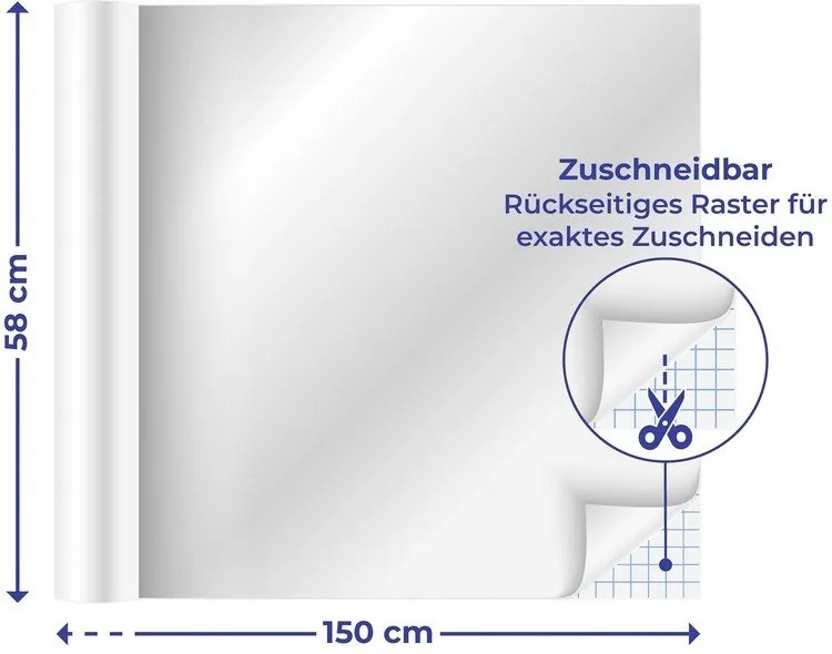 Lustrzana naklejka 58x150 cm – Wenko