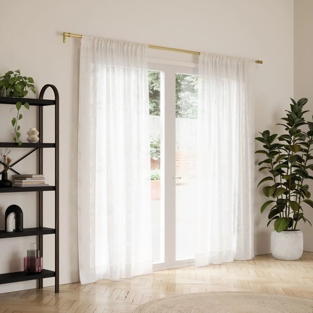 Stalowy regulowany karnisz 168 - 305 cm Cappa – Umbra