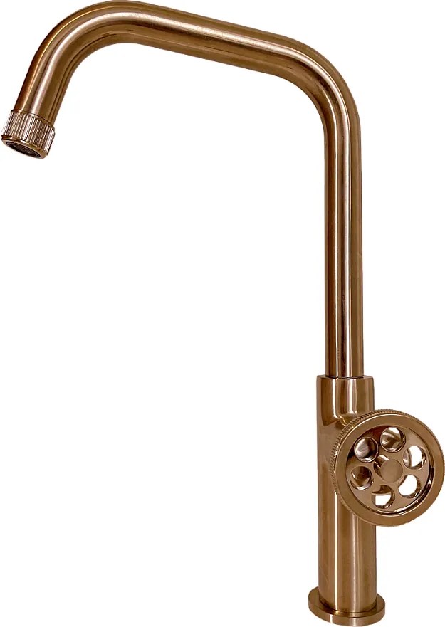 Indus bateria kuchenna szczotkowana miedź - Essebagno