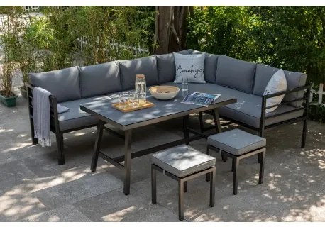 YORK SET - ogrodowy aluminiowy zestaw wypoczynkowy