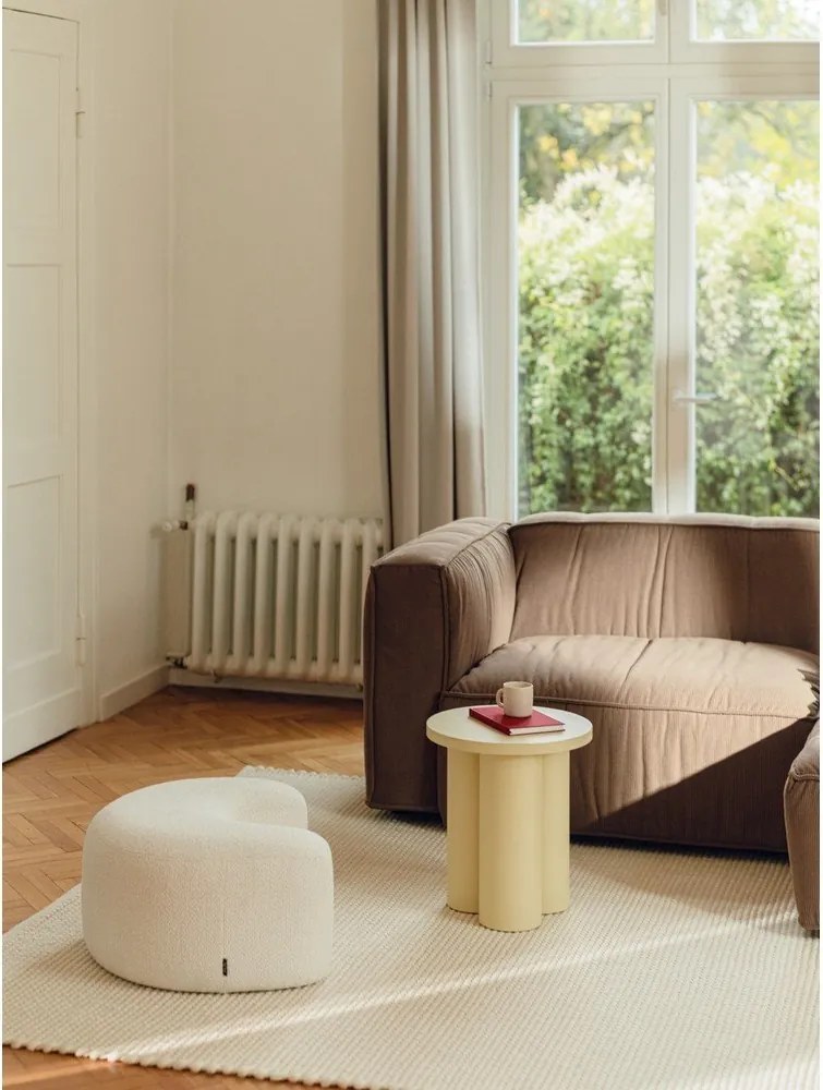 Żółty stołek Oly – noo.ma