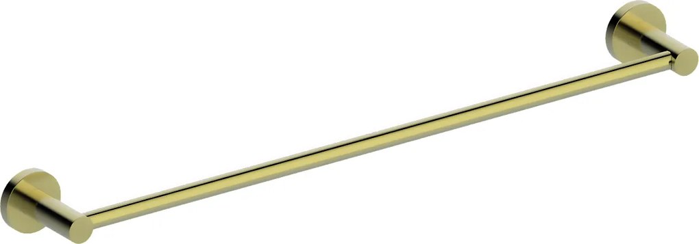 Luisa wieszak na ręczniki 1 pręt szczotkowane złoto - Essebagno