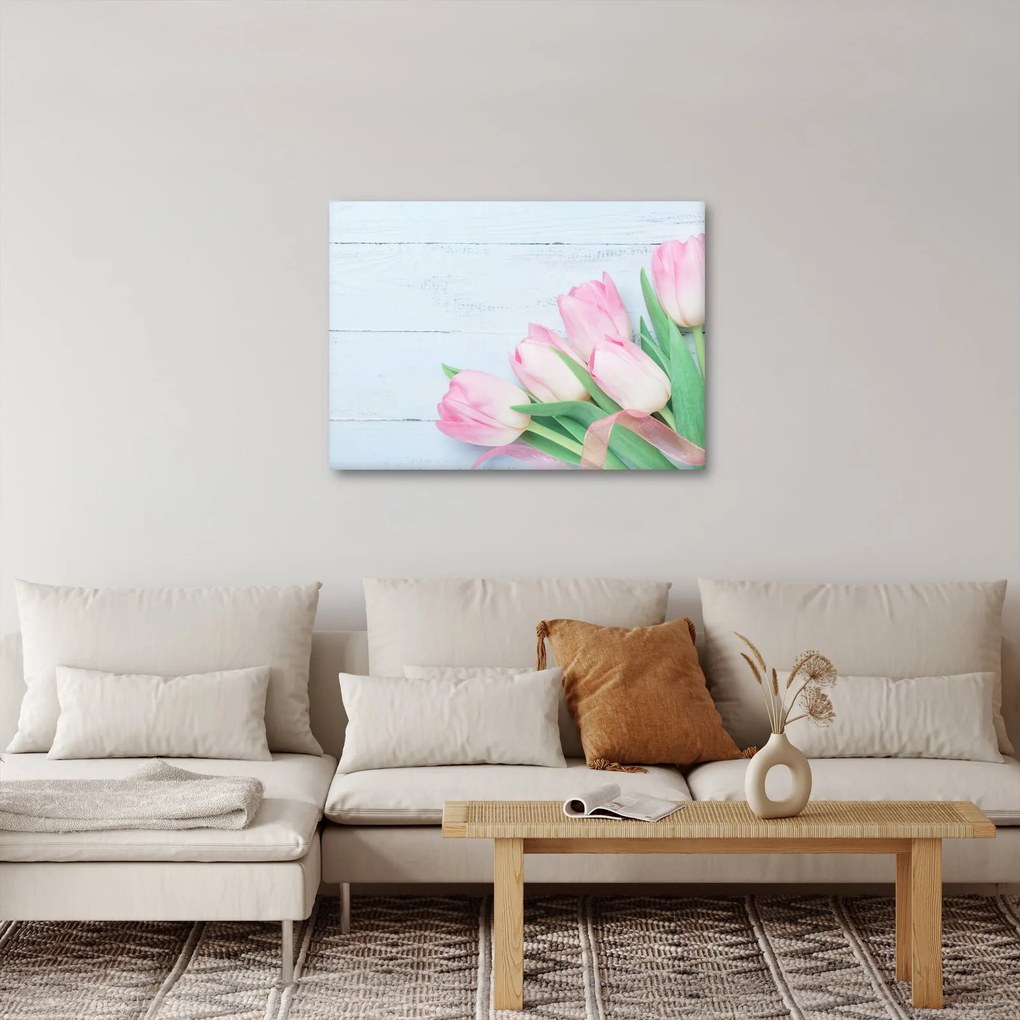 Zdjęcie - Bukiet tulipanów (70x50 cm)