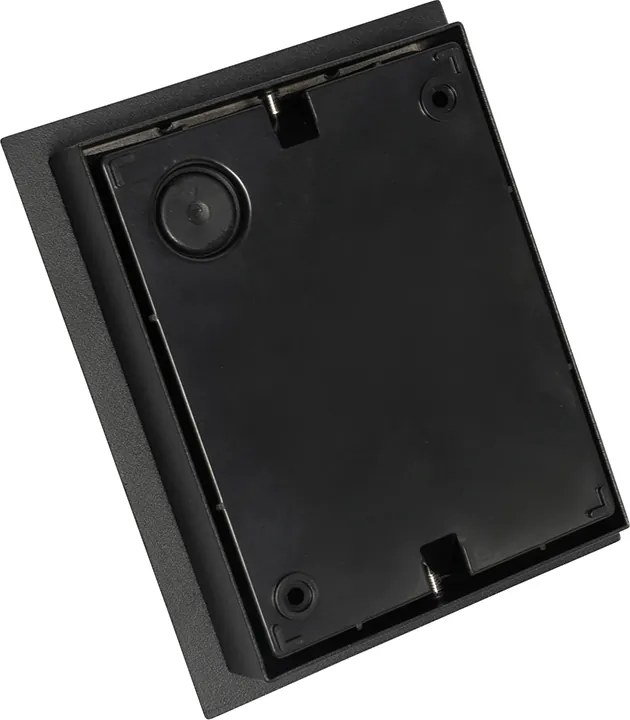 Nowoczesna lampa ścienna zewnętrzna czarna w komplecie z LED IP54 - Simon