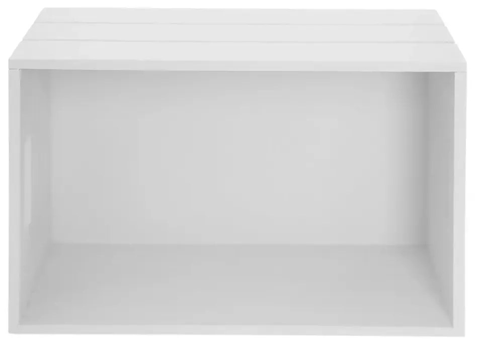 Orion Skrzynka drewniana, biały, 26 x 16 x 11 cm, S