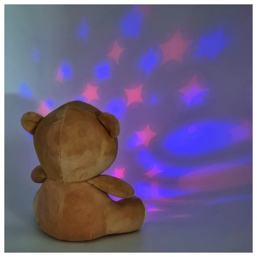 Woopie baby przytulanka usypiacz projektor 2w1 miś - 10 kołysanek