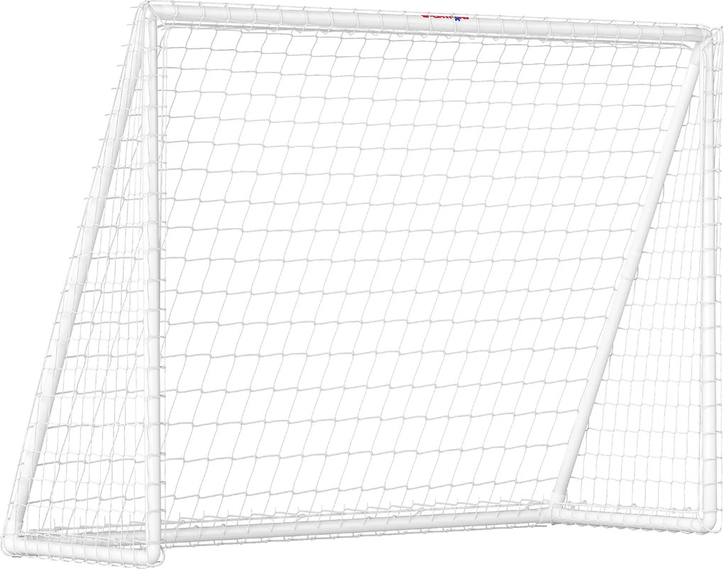 SPORTNOW Bramka 240×90×180 cm – wytrzymała siatka, rama z tworzywa, kotwy