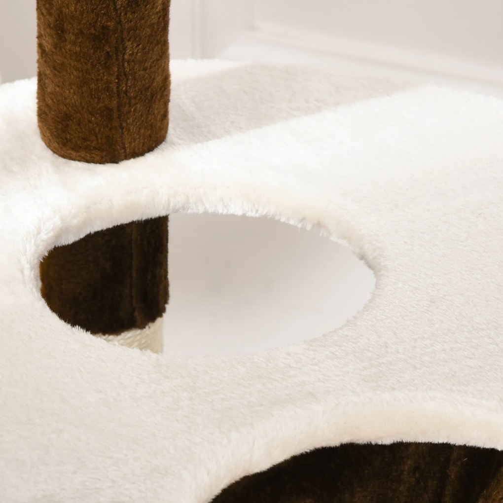 PawHut drapak dla kota, drapak, do ostrzenia pazurów, drzewko  dla kota, drzewko do wpinania, deska do ostrzenia pazurów, drzewko do zabawy dla kotów