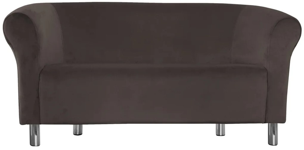Sofa Milo MG05 brąz nogi chrom