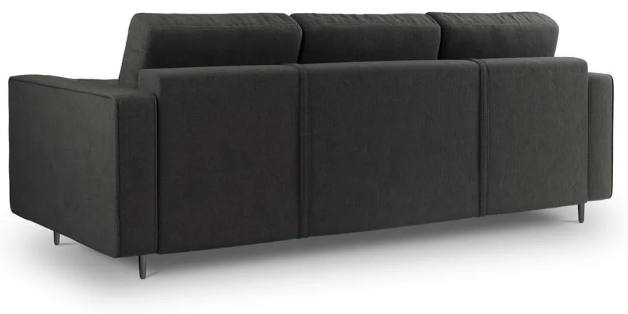Ciemnoszara rozkładana sofa Milo Casa Santo