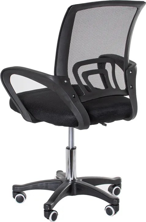 Czarne krzesło biurowe JETTA