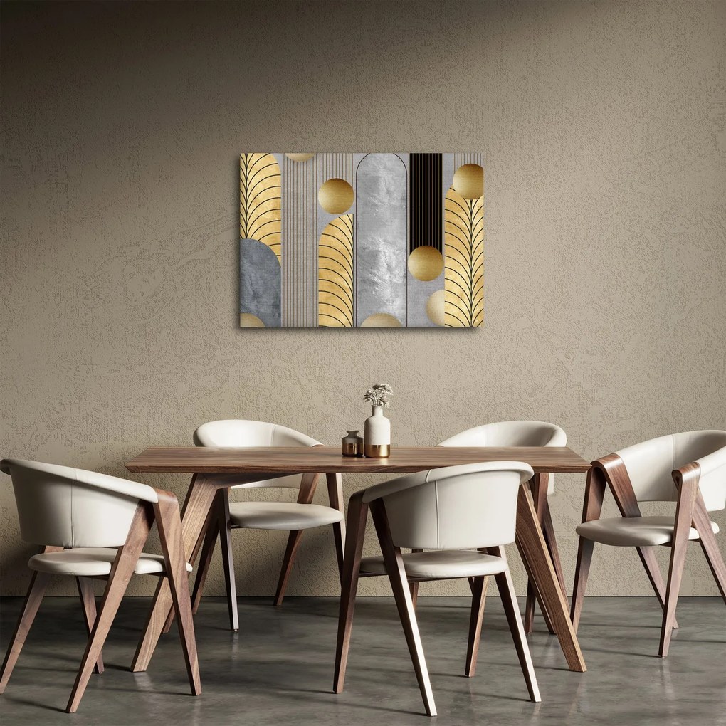 Obraz - Złote dekory (70x50 cm)