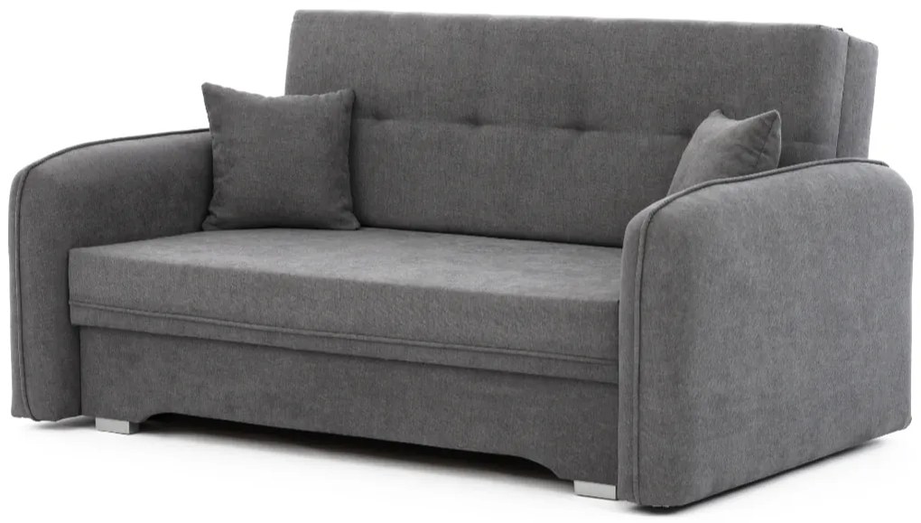 Rozkładana 2-osobowa sofa LAINE, szara