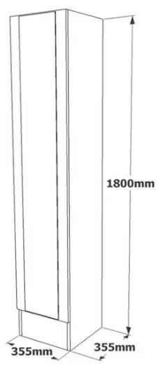 Zestaw do przedpokoju Mea Atlantic Pine