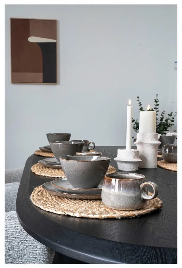 Świeczniki z cementu na świeczkę typu tealight zestaw 2 szt. – House Nordic