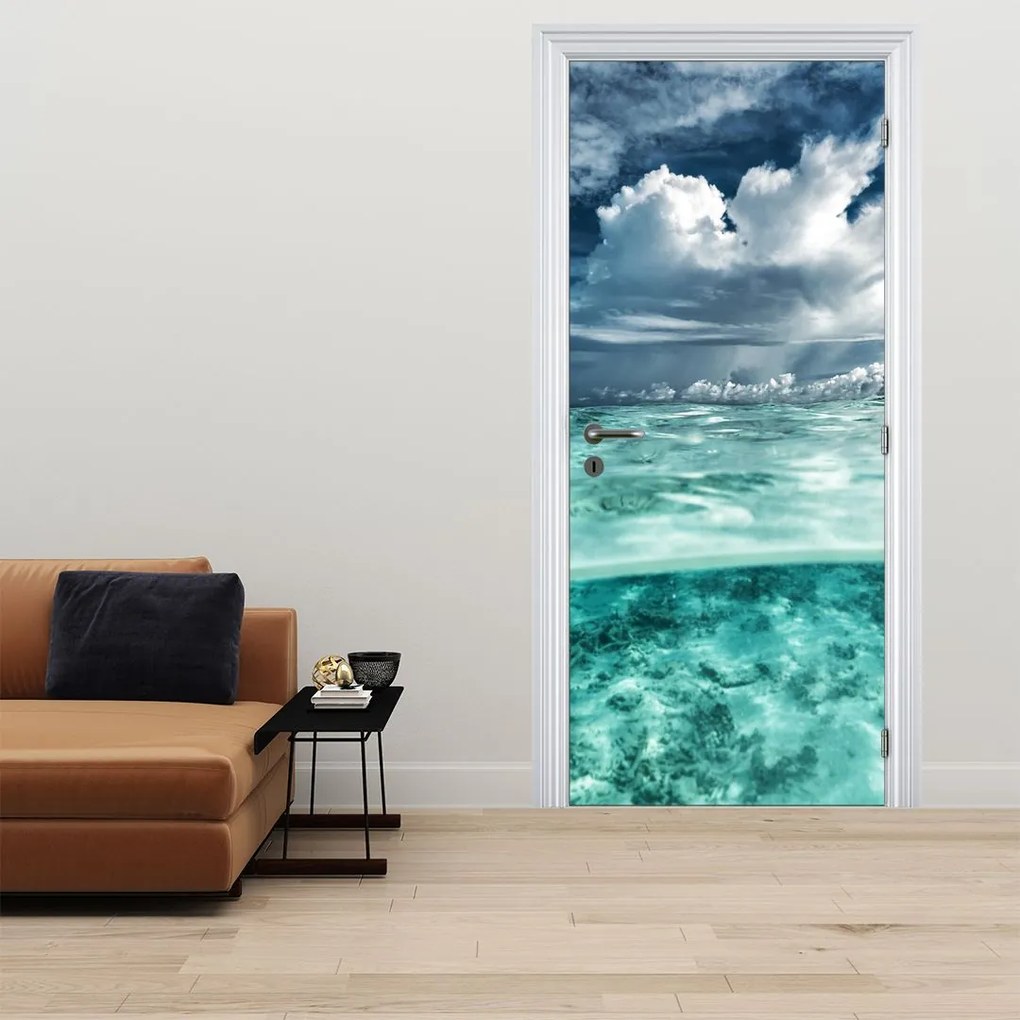 Fototapeta na drzwi - Widok pod poziomem morza (95x205cm)