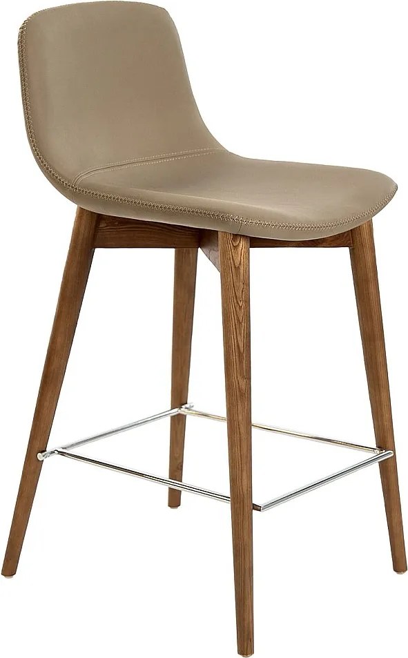 Stołek z ekoskóry w kolorze różowym 4044 ANGEL CERDA