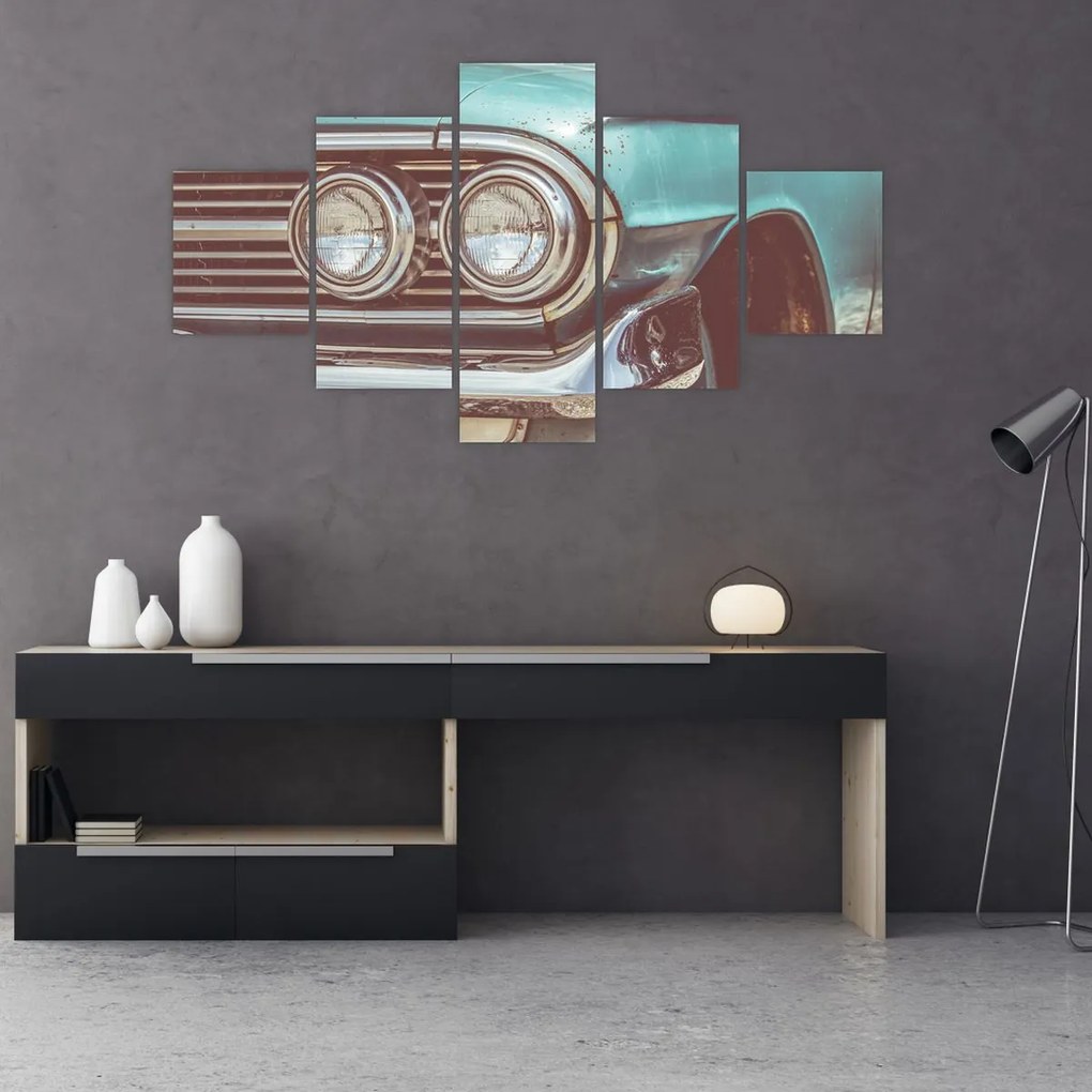 Obraz - Samochód, zabytkowy (125x70 cm)