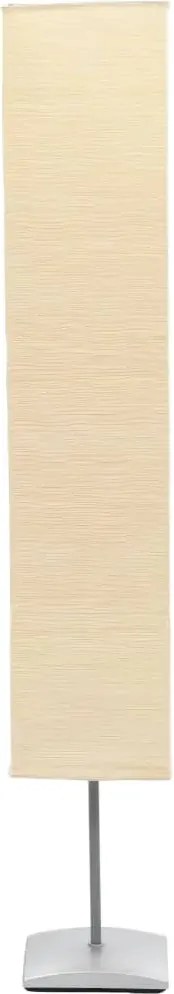 Beżowa lampa podłogowa z papieru ryżowego W2-E44