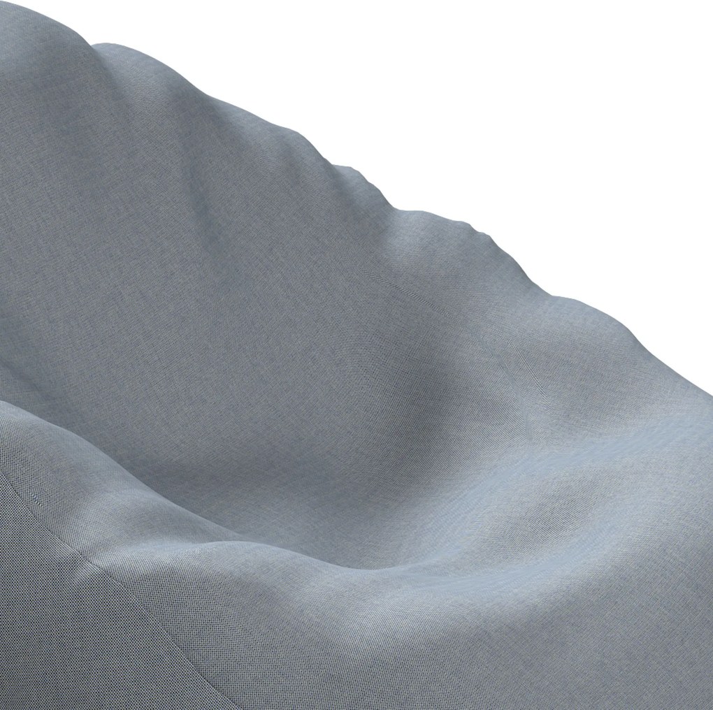 Pokrowiec na worek do siedzenia kolor czarny tkanina outdoorowa, strukturalna