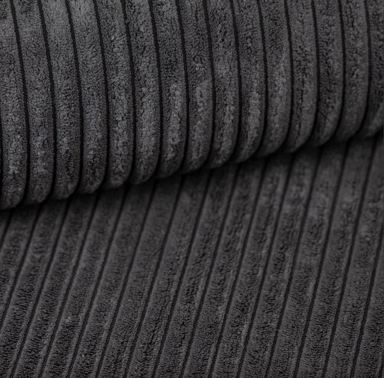 Narożnik POSO XL wolnostojący układ U z funkcją spania w tkaninie Poso 34 DomoHome