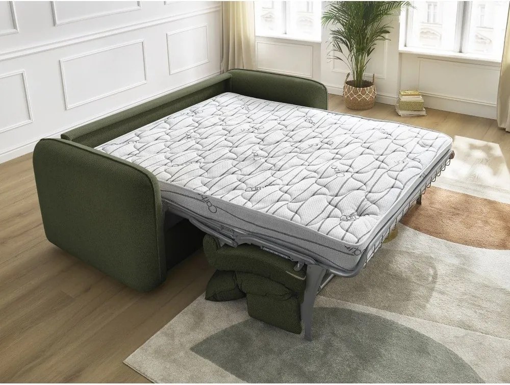 Zielona sofa 236 cm Achille – Bobochic Paris