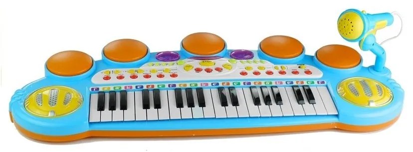 Organy pianinko keyboard perkusja stołek