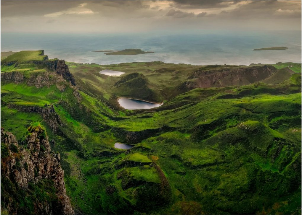 Obraz - Quiraing, Szkocja (70x50 cm)