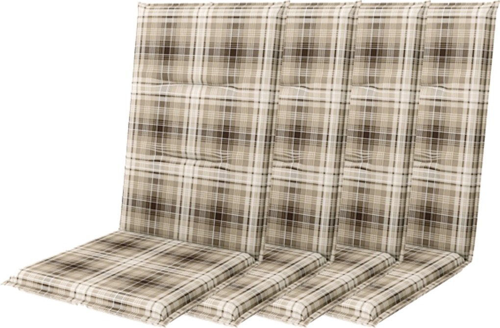 Doppler SPOT 7103 - zestaw 4 szt. poduszek na fotel z wysokim oparciem