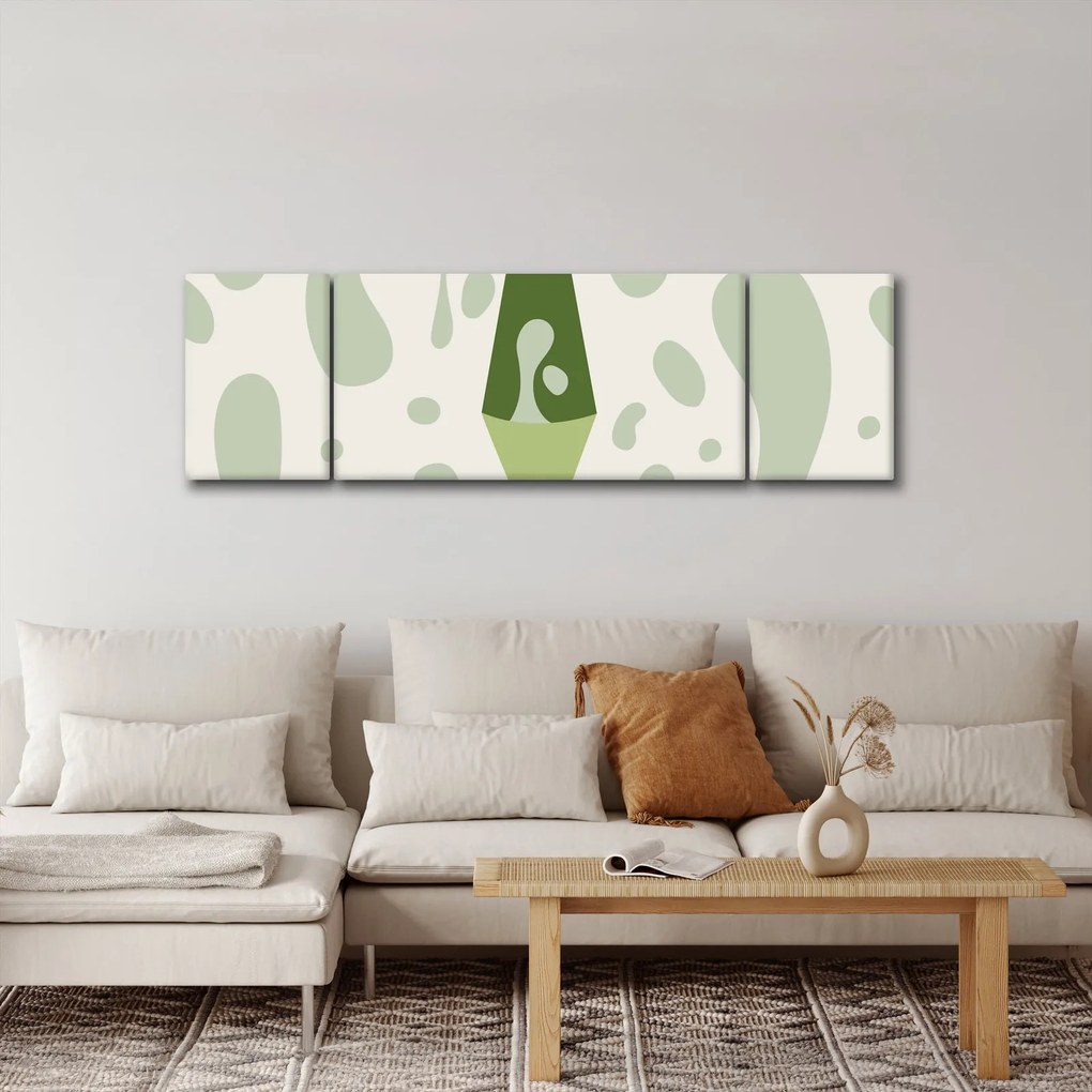 Obraz - Hipisi, lampa lawowa (170x50 cm)