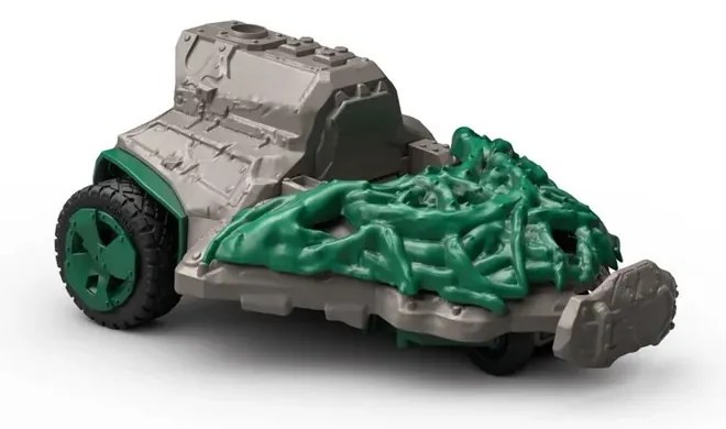 Schleich 42666 Pojazd odrzutowy Jungle z minifigurką MINI CREATURE