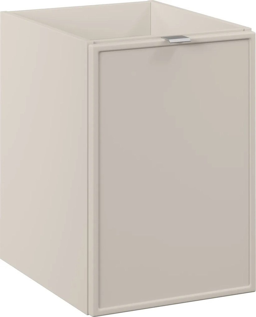 Szafka z koszem na pranie 40 cm pod blat Bella 81-40-1DK, kaszmir