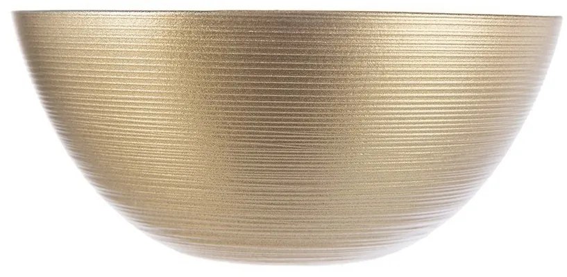 Orion Szklana miska Golden, średnica 15 cm, śred. 15 cm