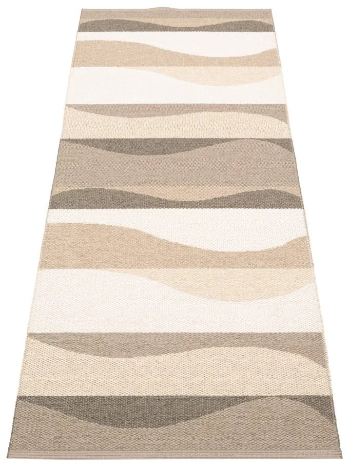Brązowo-beżowy chodnik odpowiedni na zewnątrz 70x200 cm Urvi Earth – Pappelina