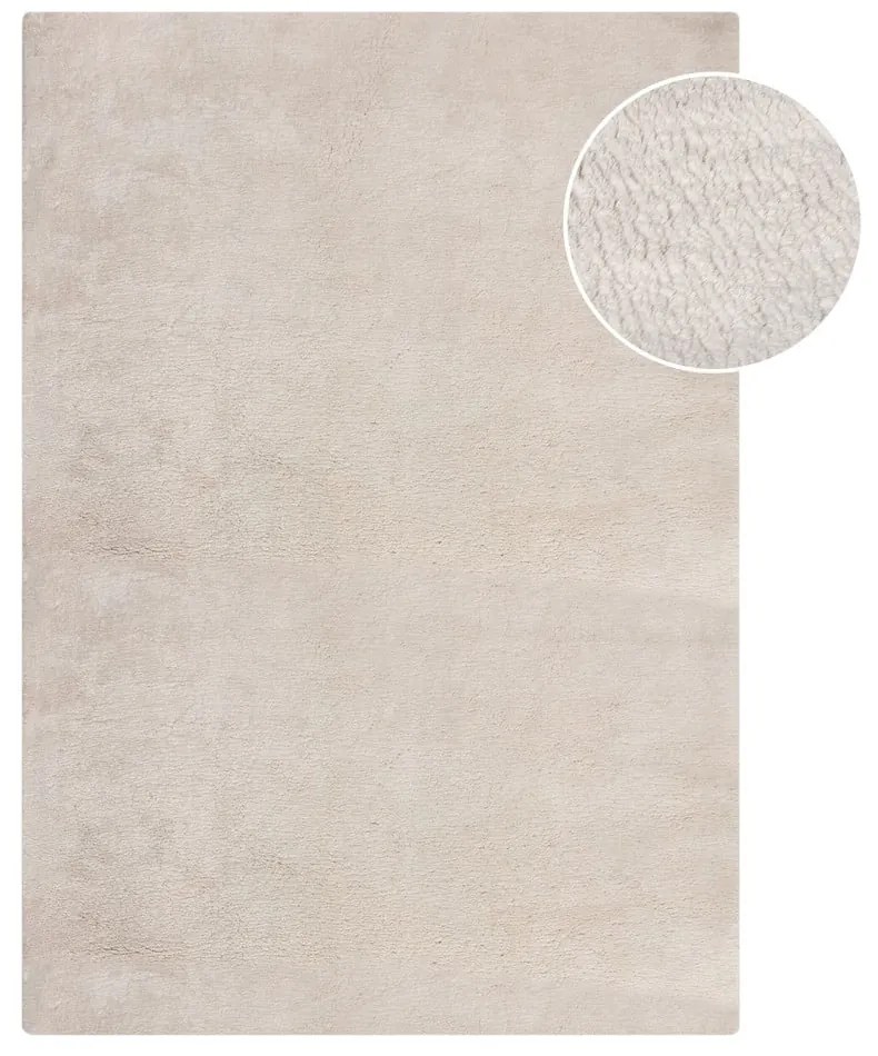 Kremowa syntetyczna skóra 160x230 cm Faroe Wool Look Fur – Flair Rugs