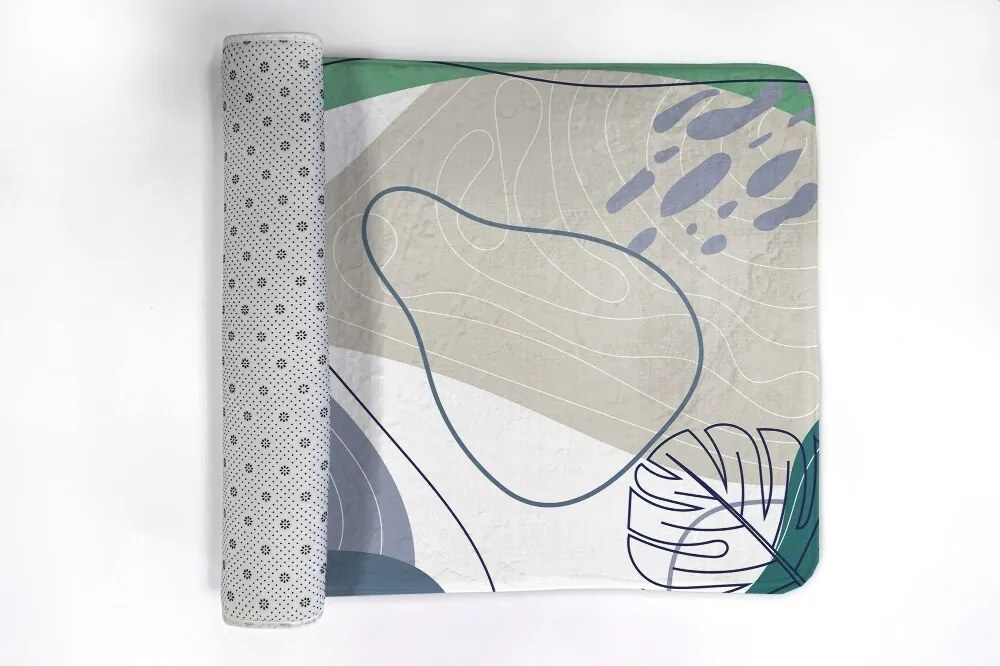 Antypoślizgowy dywanik łazienkowy Antypoślizgowy dywanik łazienkowy Abstrakcja Geometryczna