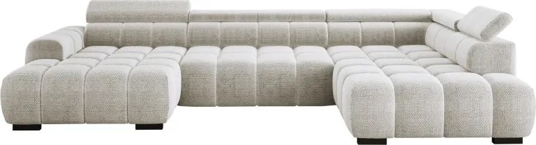 Narożnik BULL XL Prawostronny z elektryczną funkcją regulacji tkanina Eden 04 WERSAL