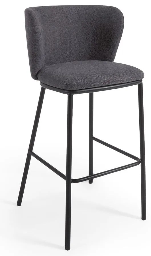 Ciemnoszary hoker zestaw 102 cm Ciselia – Kave Home