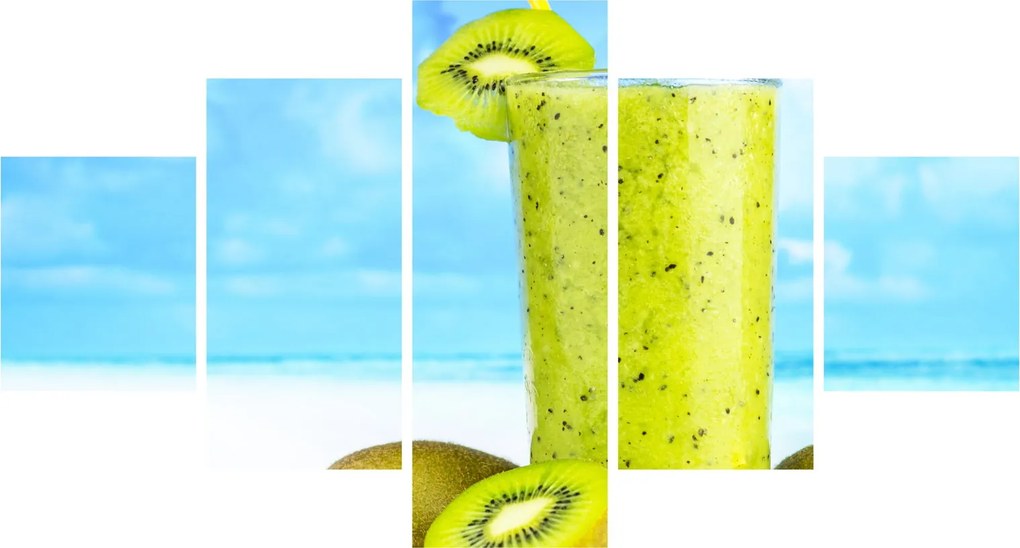 Zdjęcie - smoothie z kiwi (125x70 cm)