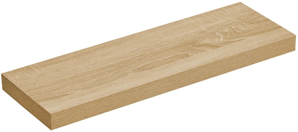 Minimalistyczna półka ścienna dąb sonoma - Martes